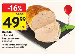 Intermarche Rolada z kaczki faszerowana RARYTAS 1 kg oferta