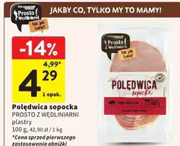 Intermarche Polędwica sopocka PROSTO Z WĘDLINIARNI 1 opak oferta