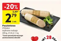 Intermarche Pasztetowa ZYGUŁA 1 szt oferta