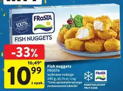 Intermarche Fish nuggets FROSTA 240g oferta
