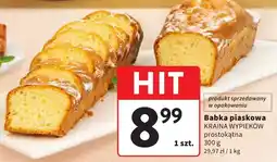 Intermarche Babka piaskowa KRAINA WYPIEKÓW 300g oferta