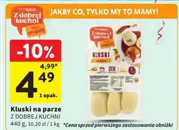 Intermarche Kluski na parze Z Dobrej Kuchni 440g oferta