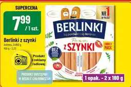 Polomarket Berlinki z szynki 2x180g Animex oferta