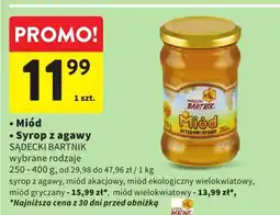 Intermarche Miód Syrop z agawy SĄDECKI BARTNIK oferta