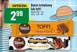 Polomarket Baton krówkowy lub toffi 39g - 41g Wawel oferta