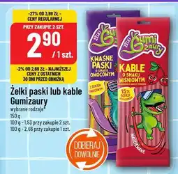 Polomarket Żelki paski lub kable Gumizaury 150g oferta