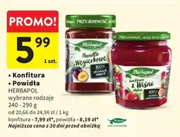 Intermarche Konfitura HERBAPOL 240-290g oferta