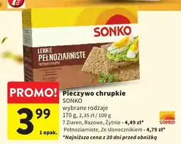 Intermarche Pieczywo chrupkie SONKO 170g oferta