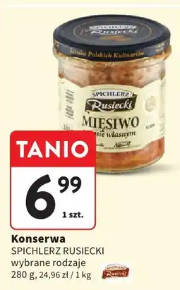 Intermarche Konserwa SPICHLERZ RUSIECKI 280g oferta