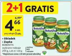 Intermarche Obiadek + Zupka BOBOVITA 250 g oferta