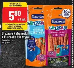 Polomarket Gryzzale kabanoski z kurczaka lub szynki Tarczyński 1 szt oferta