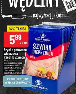 Polomarket Szynka gotowana wieprzowa Rzeźnik Szymon 100g oferta