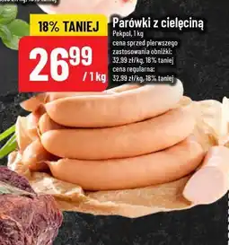 Polomarket Parówki z cielęciną Pekpol oferta