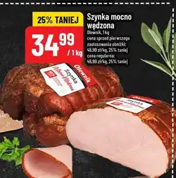 Polomarket Szynka mocno wędzona Olewnik 1kg oferta