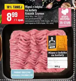 Polomarket Mięso z indyka na kotlety Rzeźnik Szymon 500g oferta