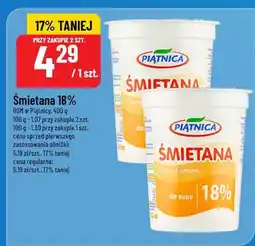 Polomarket Śmietana 18% 400g OSM w Piątnicy oferta