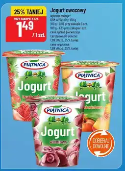 Polomarket Jogurt owocowy wiśniowy 150g OSM w Piątnicy oferta