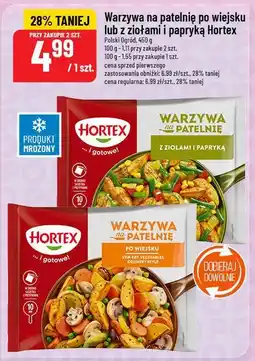 Polomarket Warzywa na patelnię po wiejsku lub z ziołami i papryką Hortex oferta
