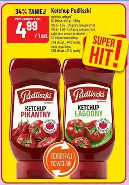 Polomarket Ketchup Pudliszki łagodny oferta