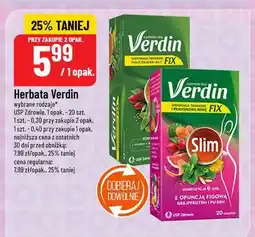 Polomarket Herbata Verdin 20 torebek USP Zdrowie oferta