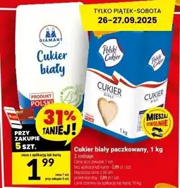Twój Market Cukier biały paczkowany, 1 kg Diamant oferta