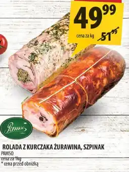 Arhelan Rolada z kurczaka żurawina, szpinak Pamso oferta