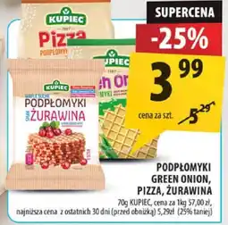 Arhelan Podpłomyki green onion, pizza, żurawina Kupiec oferta