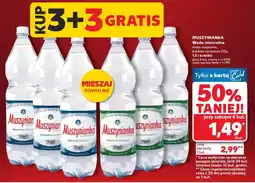 Kaufland Woda mineralna Muszynianka oferta