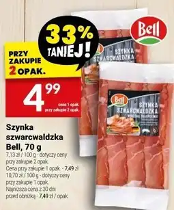 Twój Market Szynka szwarcwaldzka Bell, 70 g oferta