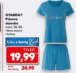 Kaufland Piżama damska Oyanda oferta