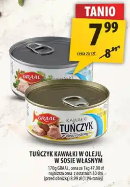 Arhelan Tuńczyk kawałki w oleju Graal oferta