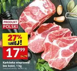 Twój Market Karkówka wieprzowa bez kości 1 kg Twój Market oferta