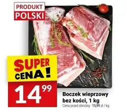 Twój Market Boczek wieprzowy bez kości 1 kg Twój Market oferta