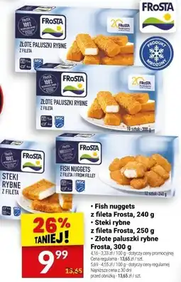 Twój Market Złote paluszki rybne z fileta Frosta 300 g oferta