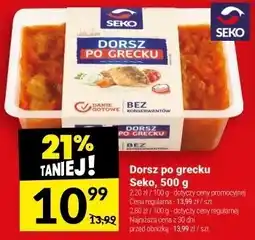 Twój Market Dorsz po grecku Seko 500 g oferta