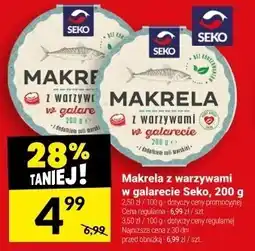 Twój Market Makrela z warzywami w galarecie Seko 200 g oferta