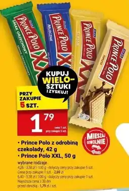 Twój Market Prince Polo z drobinką czekolady 42g oferta