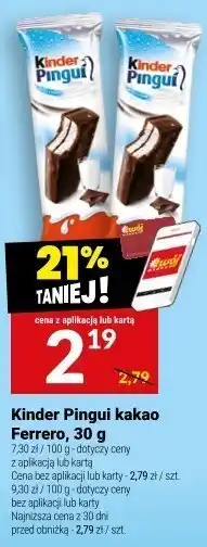 Twój Market Kinder Pingui kakao 30g Ferrero oferta