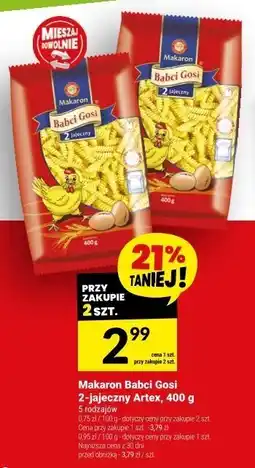 Twój Market Makaron Babci Gosi, 400 g oferta