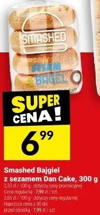 Twój Market Smashed bajgiel z sezamem Dan Cake, 300 g oferta