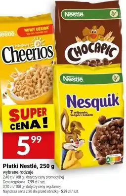 Twój Market Płatki Nestlé, 250 g oferta