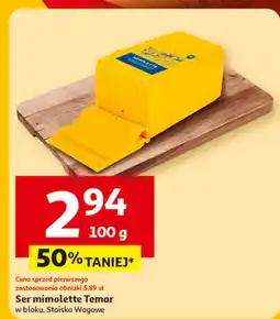 Auchan Ser mimolette Temar w bloku Auchan oferta