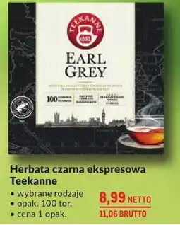 Makro Herbata czarna ekspresowa Teekanne Earl Grey oferta