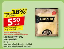 Auchan Ser Bursztyn tarty SM Spomlek 100g oferta