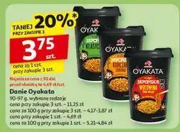 Auchan Danie Oyakata japońska klasyczna, kurczak lub wołowa 90g oferta
