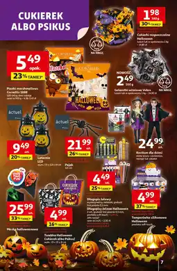 Auchan Cukierki halloween oferta