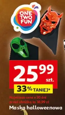 Auchan Maska halloween One Two Fun oferta