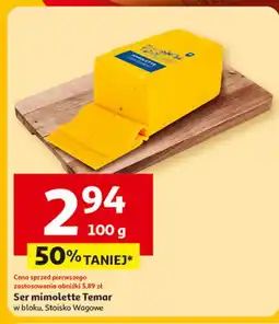 Auchan Ser mimolette blok Temar oferta