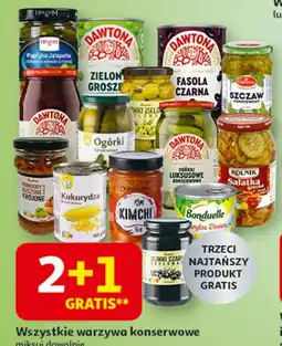 Auchan Ogórki konserwowe Podniesiony Kciuk oferta