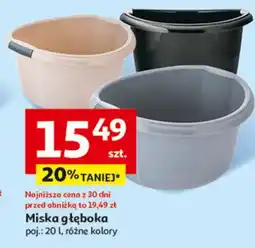 Auchan Miska głęboka 20 l oferta